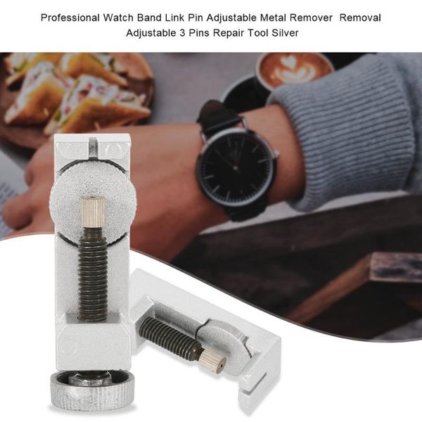 

repair tools & kits professional watch band link pin adjustable metal remover removal 3 pins tool silver simple easy convenient