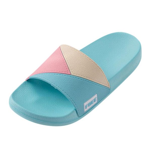 

slippers sagace flip flops bathroom women 2021 mixed colors summer shoes shower non-slip, Black