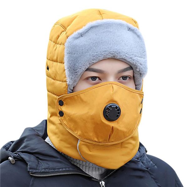 

full protection warm waterproof winter hats with/without glasses for riding bike motorcycle outdoor ys-buy, Black;white