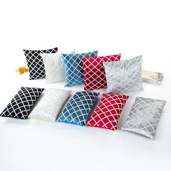 

luxury velvet cushion cover 45x45cm pillow case green blue white black gray home decorative sofa cushion/decorative