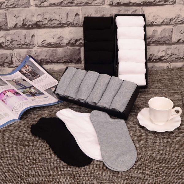 

elegant easy foot short fashion pure cotton spring thin low light color, Black