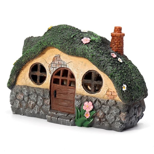 

led outdoor solar light small house garden courtyard decorations walkway lamp
