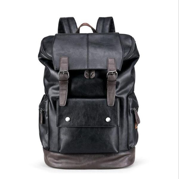 

backpack 2021 men's fashion trend casual bag large-capacity computer travel