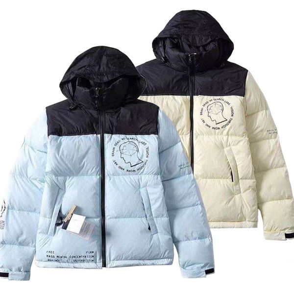 

designer down jacket mens and womens cottonjackets parka oat winter outdoor fashion classic casual warm zippers outwear multiple colour, Black