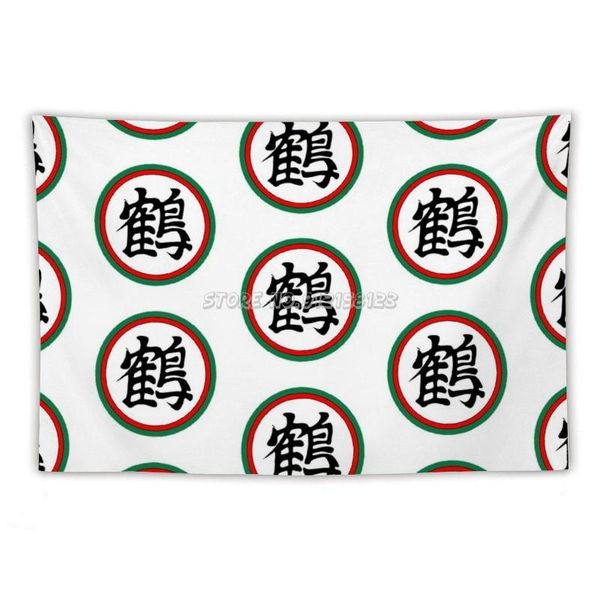 

tapestries sensei senku tapestry wall hanging white black hippie dorm decor tapestr karate jacquard wyse