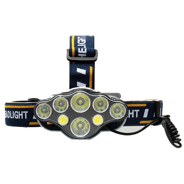 

headlamp smart light t6 cob high power rechargeable 18650 battery fishing camping headlight stepless dimming headlamps