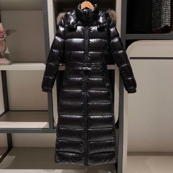 

Women' Down Parkas Malina Front Buttons Parkas Women Fashion Simple Argyle Coats Women Elegant Turn Down Collar Solid Cotton Jackets Female Ladies, Black
