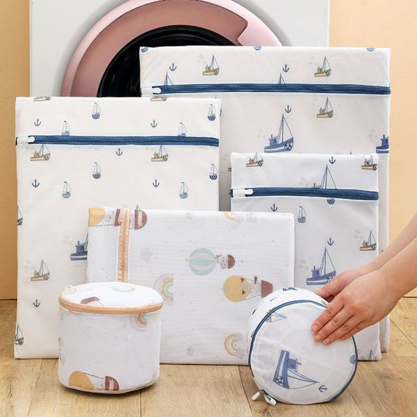 

laundry bags bra clothes bag underwear mesh washing machine accessories sac a laver storage supplies bs50lb