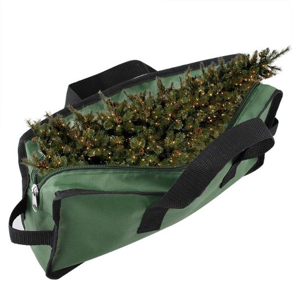 

storage bags 165*38*76cm portable xmas tree bag waterproof home party tools polyester christmas blanket
