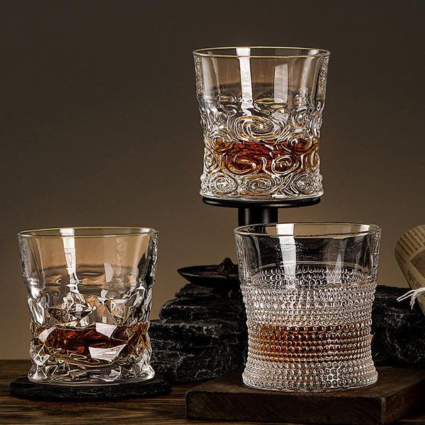 

wine glasses crystal lead-whiskey glass party drinkware barware mugs