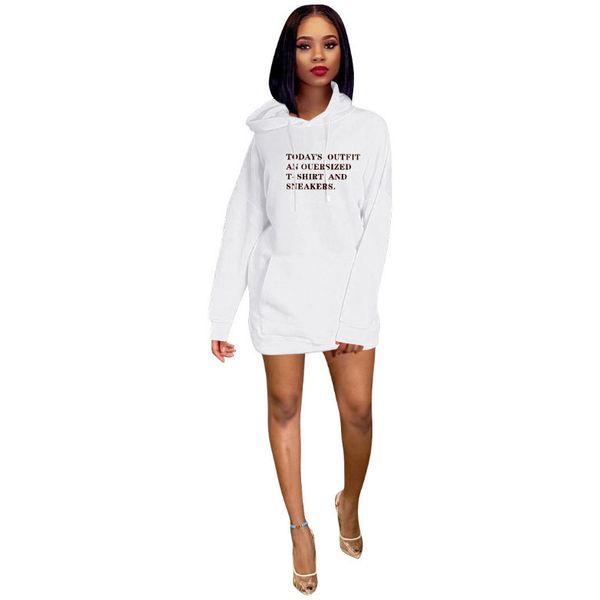 

fashion trends ladies' sweaters women's fashion letter hooded sweater plush hoodies, Black