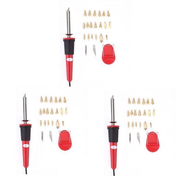 

professional hand tool sets 24 in 1 soldering iron carving pyrography wood embossing burning engraving pen set for polishing grinding rotary