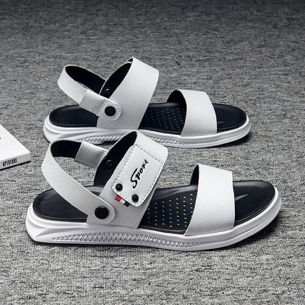 

sandals rope sandals-men piel outdoor bain man sandel men masculina playa 2021 erkek shoes sandalen uomo classic for vietnam heren da, Black