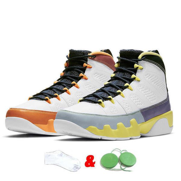 

jumpman 9 9s basketball shoes men women motorboat jones change the world retro universty blue sneakers trainers sport229c, Black