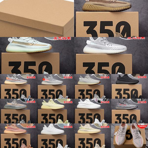 

bred 2021 new fashion boost shoes 350 v2 sneakers women men 35-45 running7Z8O, Package box