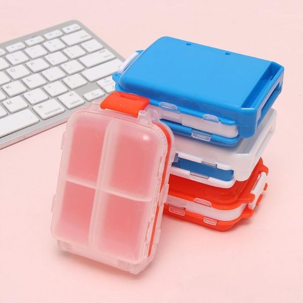 

storage bottles & jars multicolor empty sealed 8 grids container organizer 7 day bag portable travel refillable case