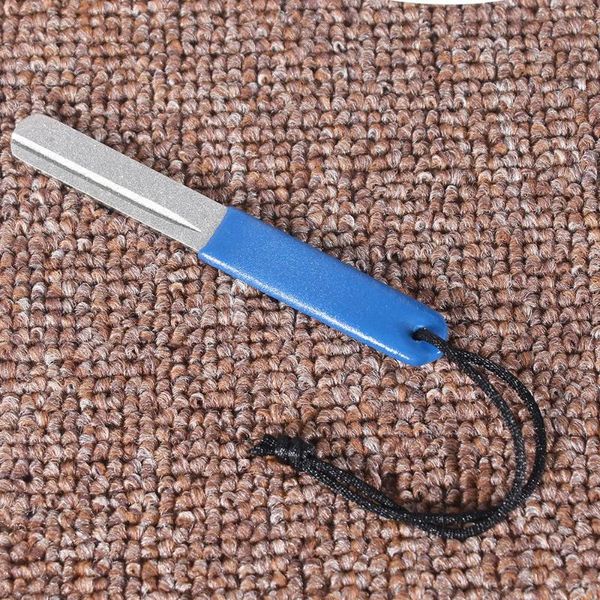 

must-have for fishing sharp blue whetstone hand-polished fast and effectivesharpening hook accessory tackle tool fishhook hooks