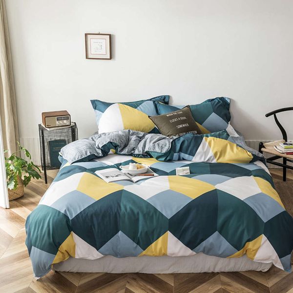 

bed linings aloe cotton 4-piece sheet quilt cover student single and double dormitory 3-piece bedding