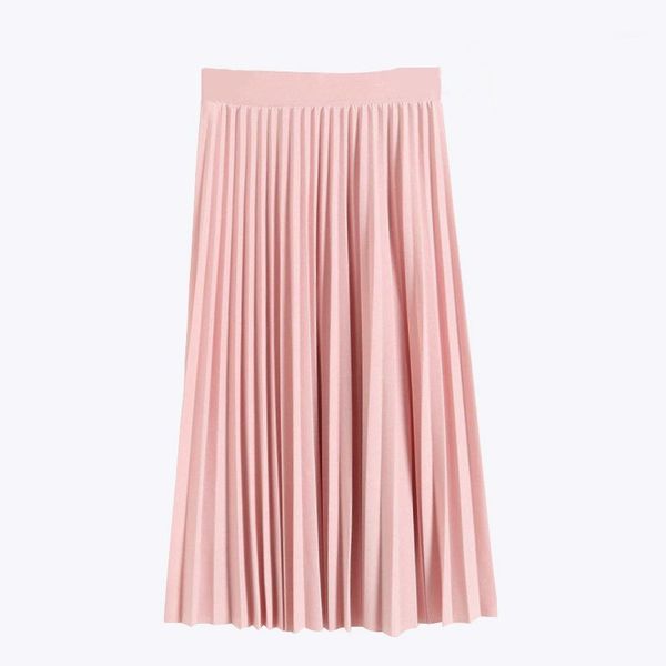 

europe station chiffon skirt in spring and summer skirts, Black