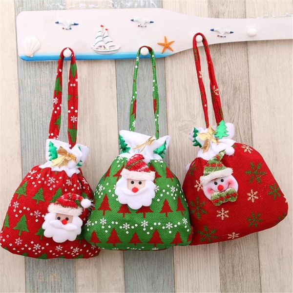 

christmas decorations santa candy bag gift kids xmas decoration for home tree ornaments accessories