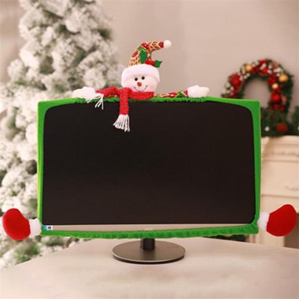 

christmas decorations computer set three-dimensional cartoon decoration