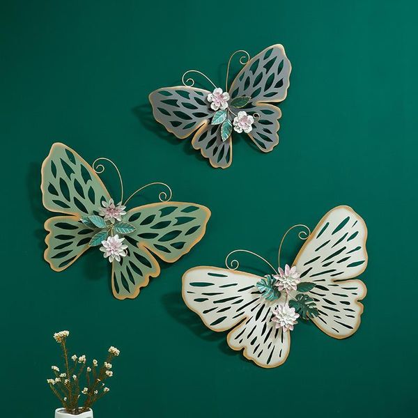 

butterfly wall decoration in children's room living sofa background hanging bedroom bedside home decorative objects & figurines