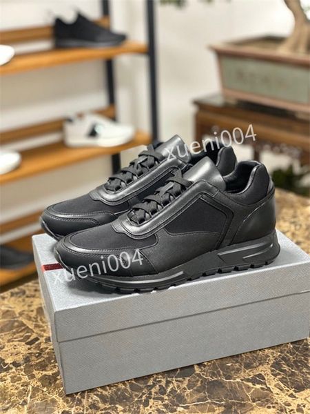 

2021 fashion boots men casual shoes fabric is breathable designers senior valentinoes handmade casuals leisure shoess new outdoor sports 39-, Black