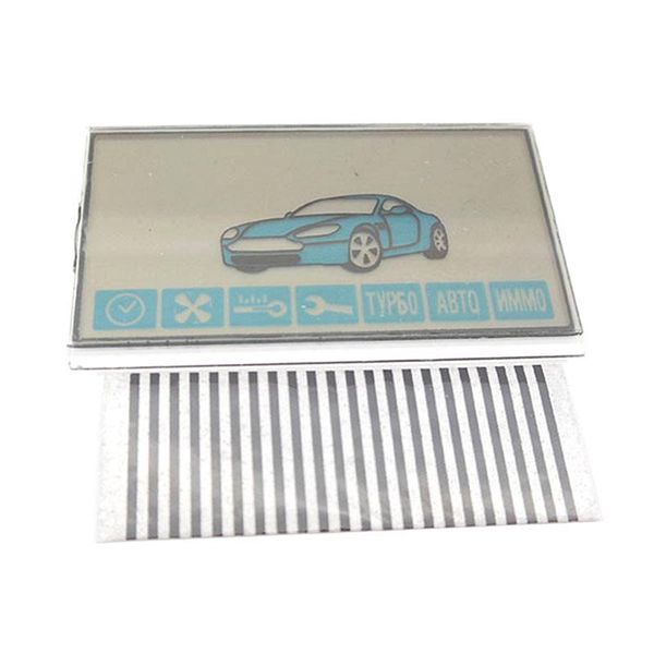 

russia version a91 lcd display flexible cable for starline remote controller zebra stripes 100pcs anti-lost alarm