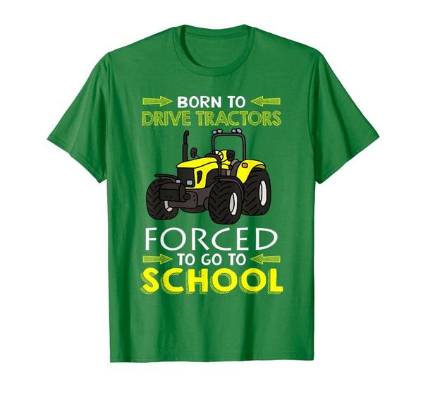 

men's t-shirts to drive tractors t-shirt, White;black