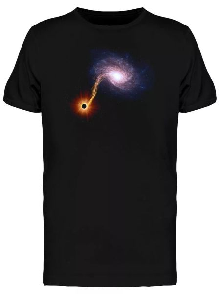 

Astronomical Black Hole Men's Tee -Image by Shutterstock, White;black