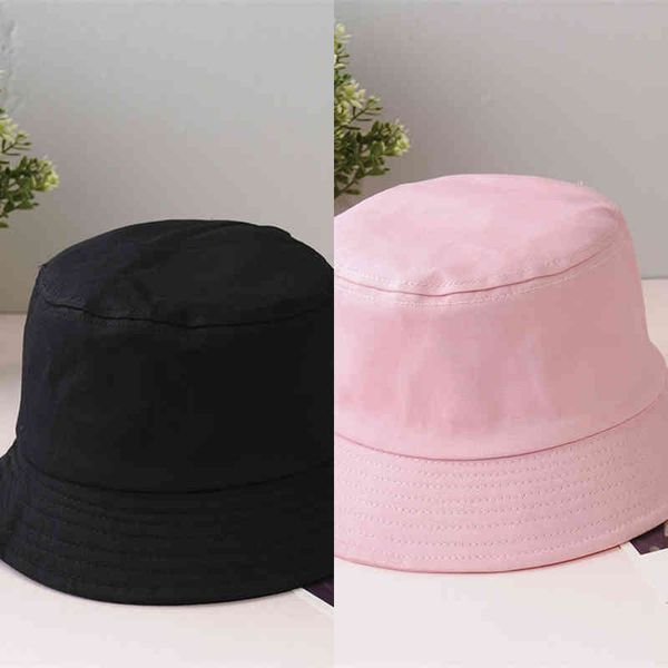

stingy brim hats new cotton bucket women summer sunscreen panama men pure color sunbonnet fedoras outdoor fisherman beach cap 0214, Blue;gray