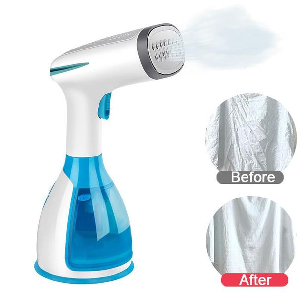 

laundry appliances quick-heat hand garment iron steamer for clothes 1500w powerful 280ml portable fabric travelling home steam generator