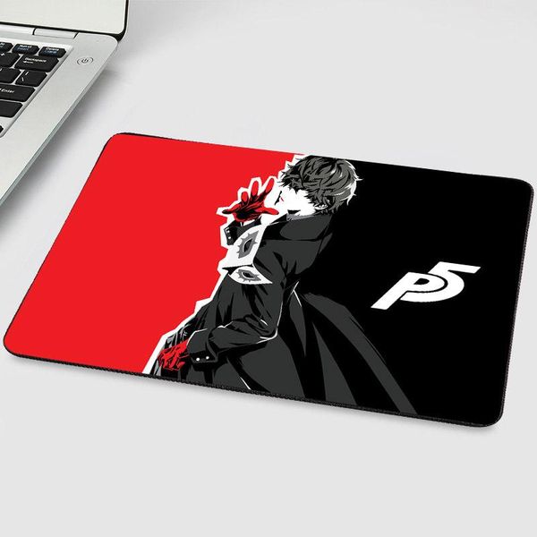 

mouse pads & wrist rests video game persona 5 pattern mousepad mini size rubber mat morgana neko cute diy cool pc computer mats