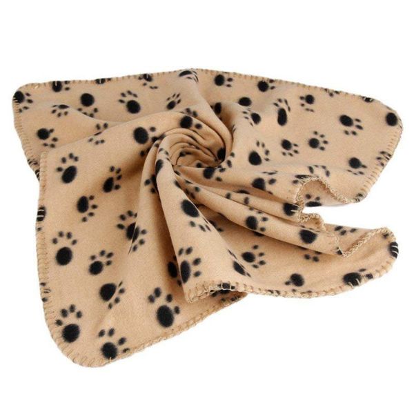 

large dog cat pet soft fleece blankets 70cm 100cm beds & furniture