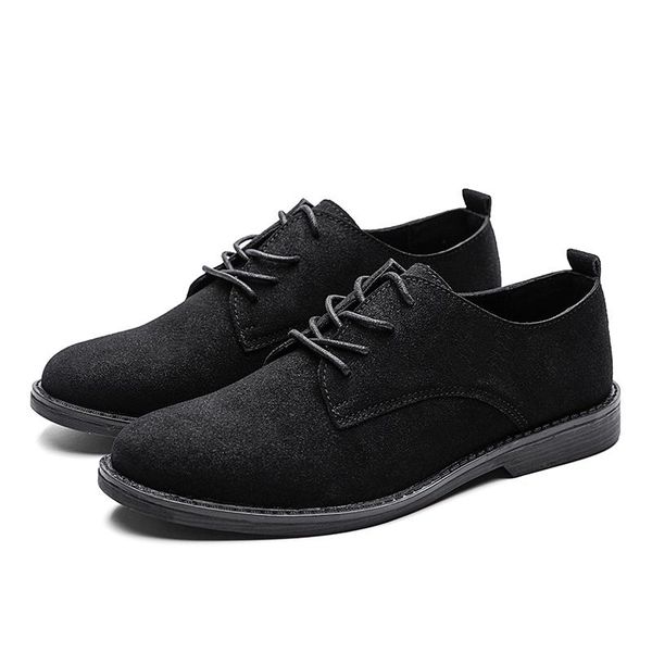 

dress shoes man winter autumn low cut boots working with heel men's, Black