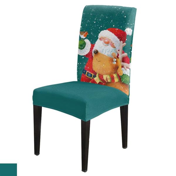 

chair covers christmas santa dining home decor living room seat for chairs