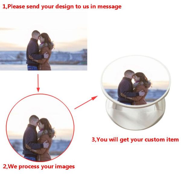

cell phone mounts & holders 1pcs/set custom luxury stand holder grip easy to use whitebase for almost all smartphones