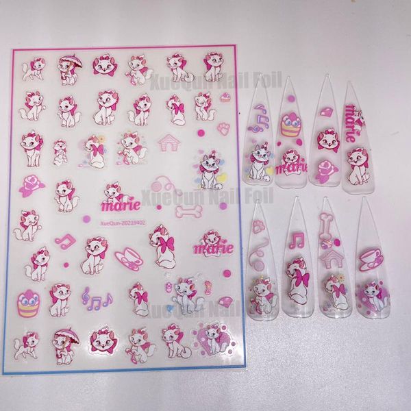 

gift wrap xuequn-20219402 pink ponynail sticker