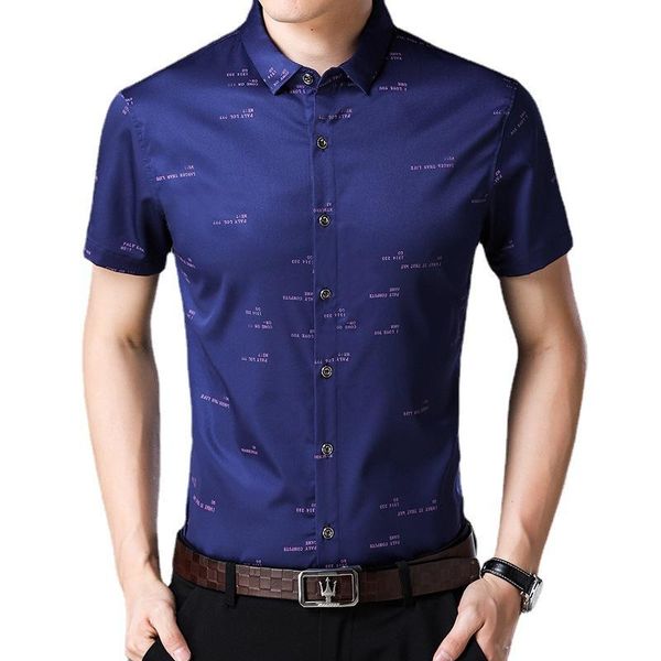 

summer short sleeve men striped shirt classic mens casual business dress blusa masculina basic 4xl men's shirts, White;black