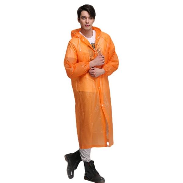 

raincoats rain coat waterproof fashion solid color outdoor hiking conjoined raingear cycling thickened disposable sealing leak proof