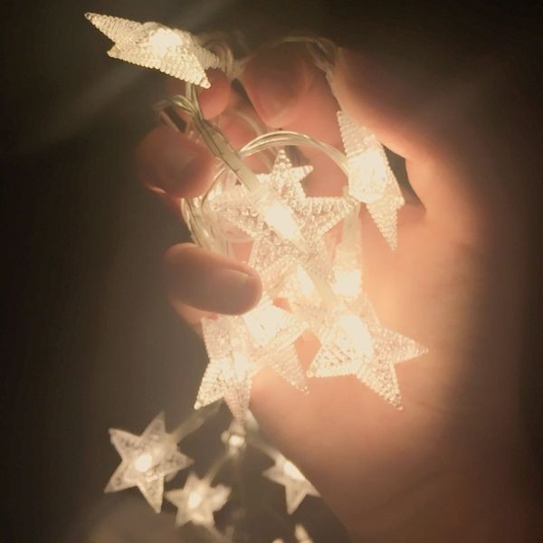 

led flash string all over the sky star room bar decoration color light