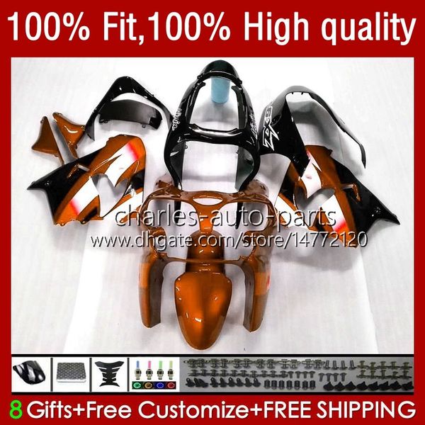 

dark orange injection fairings for kawasaki ninja zx-9r zx900 900cc 1998-2003 body 25no.120 zx9 9 r zx 9r 900 cc zx9r 00 01 02 03 zx-900 200