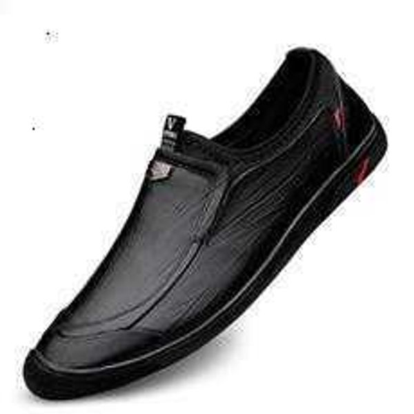 

tangzuo 6228 lazy leather shoes, , 37-45, black and brown