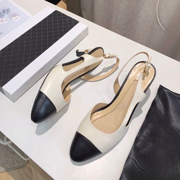 

latest women tweed patchwork summer designer sandals chunky high heels square head sandal empty back wedding party shoes xx-0094, Black