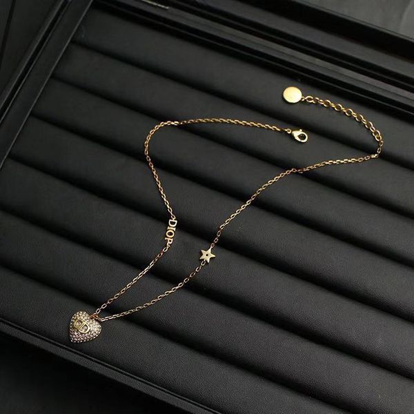 

aaa designer jewelry new letter necklace net red bracelet female love silver needle full earrings