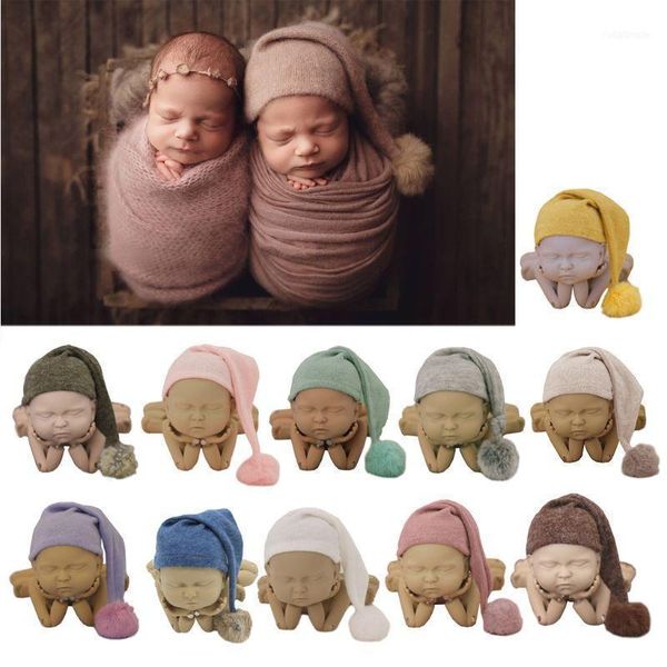 

born pography props hat beanie propshoot for baby boys girls accessories caps & hats1, Yellow