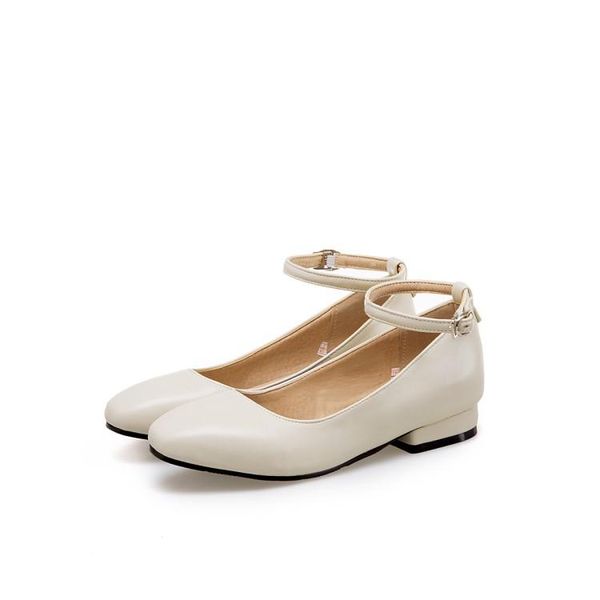 

dress shoes big size square toe platform summer flat ladies women woman, Black