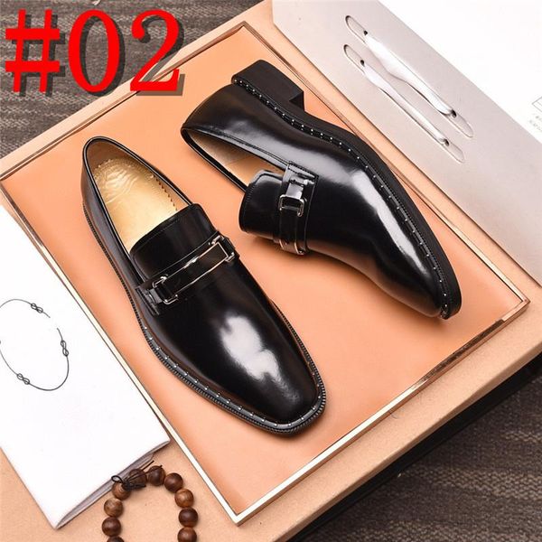 A1 apontou homens artificiais pu sapatas de couro grande tamanho 47 48 49 drop frete empresário moda flor escura homens sapatos casuais