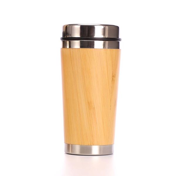 

450ml gift coffee mug large take away travel stainless steel tea reusable double wall leak proof car with lid cold drink mugs