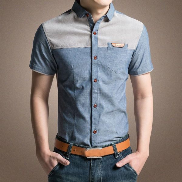 

men's casual shirts mens fashion design men shirt slim fit long sleeve camisa social size -4xl mc215 g4sa, White;black